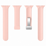 Apple Watch 38-42mm | Apple Watch (38/40/SE/41/42mm) - S-Line™ Silikone Rem - Pink - DELUXECOVERS.DK