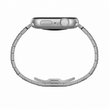 Apple Watch 42-49mm | Apple Watch (42/44/SE/45/46/49mm) - L'Empiri™ Nexus Rustfri Stålrem - Sølv - DELUXECOVERS.DK