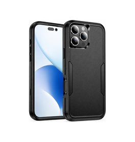 iPhone 16 Pro Max | iPhone 16 Pro Max - REALIKE™ Pro Stødsikkert Håndværker Cover - Sort - DELUXECOVERS.DK