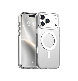 iPhone 17 Pro Max | iPhone 17 Pro Max - DeLX™ Frosted Cover m. MagSafe - Hvid - DELUXECOVERS.DK
