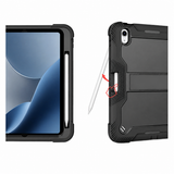 iPad Air 6 11" 2024 | iPad Air 11" (2024/2025/2026) - ToughCase™ 360° Håndværker Cover - Sort - DELUXECOVERS.DK