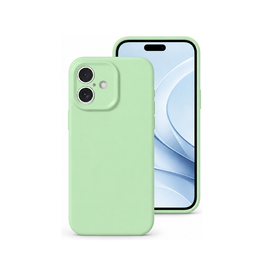 iPhone 16 Plus | iPhone 16 Plus - Deluxe™ Jelly Silikone Cover - Mint Grøn - DELUXECOVERS.DK