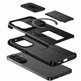 Samsung Galaxy S26 - Valence™ Cam-Slide Håndværker Cover - Sort