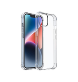 iPhone 14 | iPhone 14 - ENKAY™ Silent Stødsikker Silikone Cover - Klar - DELUXECOVERS.DK
