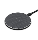 Trådløs oplader | 10W Qi Trådløs Oplader til Mobil - Hurtig Opladning - Sort - DELUXECOVERS.DK