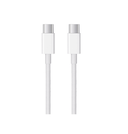 Kabel USB-C til USB-C | USB-C til USB-C | Fast-Charge Kabel – Hvid – 2m (60W) - DELUXECOVERS.DK