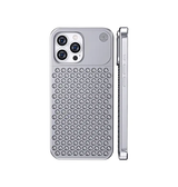 iPhone 14 Pro | iPhone 14 Pro - LUX™ PRO Premium Aluminium Cover - Sølv - DELUXECOVERS.DK