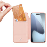 iPhone 17 Pro Max | iPhone 17 Pro Max - DUX DUCIS™ Pro Series Flipcover - Pink - DELUXECOVERS.DK
