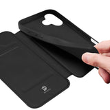 iPhone 17 Pro | iPhone 17 Pro - DUX DUCIS™ Pro Series Flipcover - Sort - DELUXECOVERS.DK