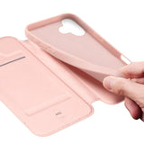 iPhone 17 | iPhone 17 - DUX DUCIS™ Pro Series Flipcover - Pink - DELUXECOVERS.DK