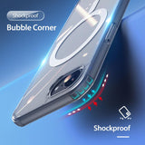iPhone 17e / 16e | iPhone 17e / 16e - DUX DUCIS™ Magnet Cover M. MagSafe - Gennemsigtig - DELUXECOVERS.DK