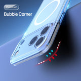 iPhone 17 Pro | iPhone 17 Pro - DUX DUCIS™ Magnet Cover M. MagSafe - Gennemsigtig - DELUXECOVERS.DK