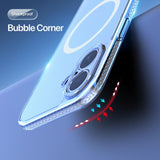 iPhone 17 | iPhone 17 - DUX DUCIS™ Magnet Cover M. MagSafe - Gennemsigtig - DELUXECOVERS.DK
