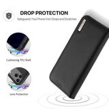 iPhone 17 Pro Max | iPhone 17 Pro Max - DUX DUCIS® Ægte Læder Etui M. Kortholder - Sort - DELUXECOVERS.DK