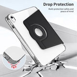 iPad 10.9" (2022) | iPad 11" (2025) / iPad 10.9" (2022) - Akrylisk 360° Cover m. Stander - Sort - DELUXECOVERS.DK