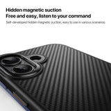 iPhone 17 | iPhone 17 - DeLX™ Full Carbon Cover - MagSafe Kompatibel - DELUXECOVERS.DK