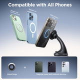 Mobilholder Trådløs (QI) | Mobilholder til foruden - MagSafe Kompatibel - Sort - JOYROOM™ - DELUXECOVERS.DK