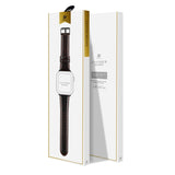 Apple Watch 42-49mm | Apple Watch (42/44/SE/45/46/49mm) - DUX DUCIS™ Business Ægte læderrem - Brun - DELUXECOVERS.DK