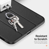 iPad Mini 8 - DUX DUCIS™ Trifold Læder Cover M. Stander - Sort