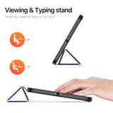 iPad Mini 8 - DUX DUCIS™ Trifold Læder Cover M. Stander - Blå