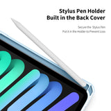 iPad Mini 8 - Dux Ducis™ Mesh Design Trifold Cover - Blå