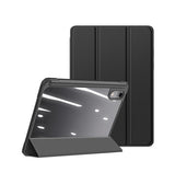iPad Mini 8 - Dux Ducis™ Mesh Design Trifold Cover - Sort