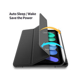 iPad Mini 8 - Dux Ducis™ Mesh Design Trifold Cover - Sort