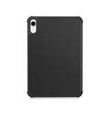 iPad Mini 8 - NX Design™ Smart Trifold PU Læder Cover - Sort