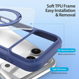 iPhone 17 Pro Max | iPhone 17 Pro Max - DUX DUCIS® MagSafe Flip Cover - Kortholder - Blå - DELUXECOVERS.DK