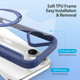 iPhone 17 | iPhone 17 - DUX DUCIS® MagSafe Flip Cover - Kortholder - Blå - DELUXECOVERS.DK