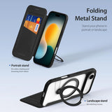 iPhone 17 Air | iPhone 17 Air - DUX DUCIS® MagSafe Flip Cover - Kortholder - Sort - DELUXECOVERS.DK