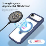 iPhone 17 Air | iPhone 17 Air - DUX DUCIS® MagSafe Flip Cover - Kortholder - Blå - DELUXECOVERS.DK