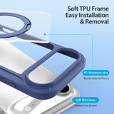 iPhone 17 Air | iPhone 17 Air - DUX DUCIS® MagSafe Flip Cover - Kortholder - Blå - DELUXECOVERS.DK