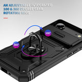 iPhone 17 Air | iPhone 17 Air - NX Pro™ Armor Cover m. Ring Holder - Sort - DELUXECOVERS.DK