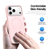 iPhone 18 Pro - DUX DUCIS™ MagSafe Silikone Cover - Lyserød