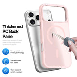 iPhone 18 Pro Max - DUX DUCIS™ MagSafe Silikone Cover - Lyserød
