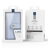 iPhone 17 Pro | iPhone 17 Pro - DUX DUCIS™ 2-i-1 Læder Etui M. Aftageligt Cover - Blå - DELUXECOVERS.DK