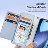 iPhone 17 | iPhone 17 - DUX DUCIS™ 2-i-1 Læder Etui M. Aftageligt Cover - Blå - DELUXECOVERS.DK