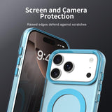 iPhone 17 Pro | iPhone 17 Pro - DeLX™ Frosted Cover m. MagSafe - Blå - DELUXECOVERS.DK