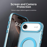 iPhone 17 Air | iPhone 17 Air - DeLX™ Frosted Cover m. MagSafe - Blå - DELUXECOVERS.DK