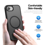 iPhone 17e / 16e | iPhone 17e / 16e - DUX DUCIS™ MagSafe Silikone Cover - Sort - DELUXECOVERS.DK