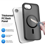 iPhone 17e / 16e | iPhone 17e / 16e - DUX DUCIS™ MagSafe Silikone Cover - Sort - DELUXECOVERS.DK