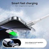 Kabel USB-A til Lightning | JOYROOM™ | USB-A Til Lightning - Oplade Kabel - 60W - 2M - DELUXECOVERS.DK