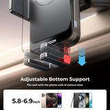 Mobilholder Trådløs (QI) | JOYROOM™ - Trådløs Mobilholder – 15W Hurtig Opladning - Sort - DELUXECOVERS.DK