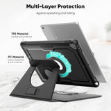 iPad Air 3 | iPad Air 3 10,5" (2019) - ArmorCase™ Full Håndværker - Sort - DELUXECOVERS.DK