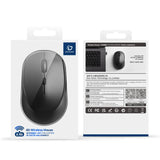 Mus | DUX DUCIS® | Ergonomisk 2.4GHz Trådløs Mus - Sort - DELUXECOVERS.DK