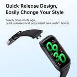 SmartWatch | Fitnessur IP68 med Pulsmåling – 7–10 Dages Batteri – Sort – Tracka™ - DELUXECOVERS.DK