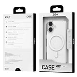 iPhone 17 Pro | iPhone 17 Pro - ZGA Magsafe Cover - Gennemsigtig - DELUXECOVERS.DK