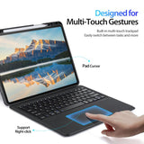 iPad Pro 12,9 (2018) | iPad Pro 12.9" (2018) - Bluetooth tastatur-cover – Sort – DUX DUCIS™ - DELUXECOVERS.DK