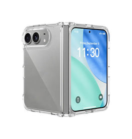 iPhone 18 Fold | iPhone Fold - DeLX™ Ultra Silikone Cover - Gennemsigtig - DELUXECOVERS.DK